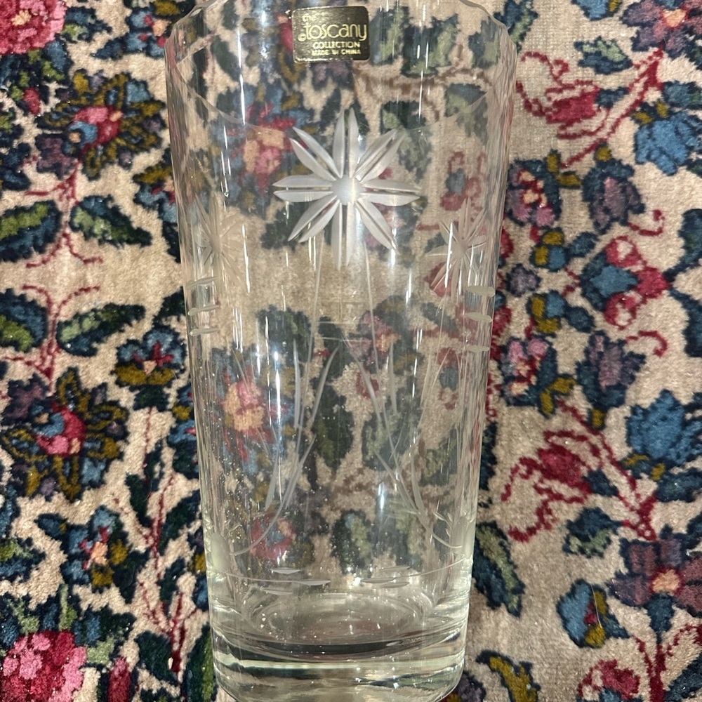Toscany Collection Crystal Vase